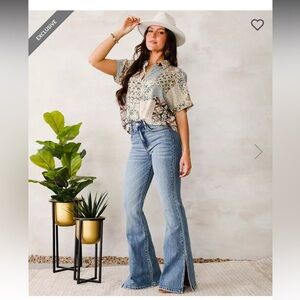 Buckle Willow and Root The Flared Out Jeans